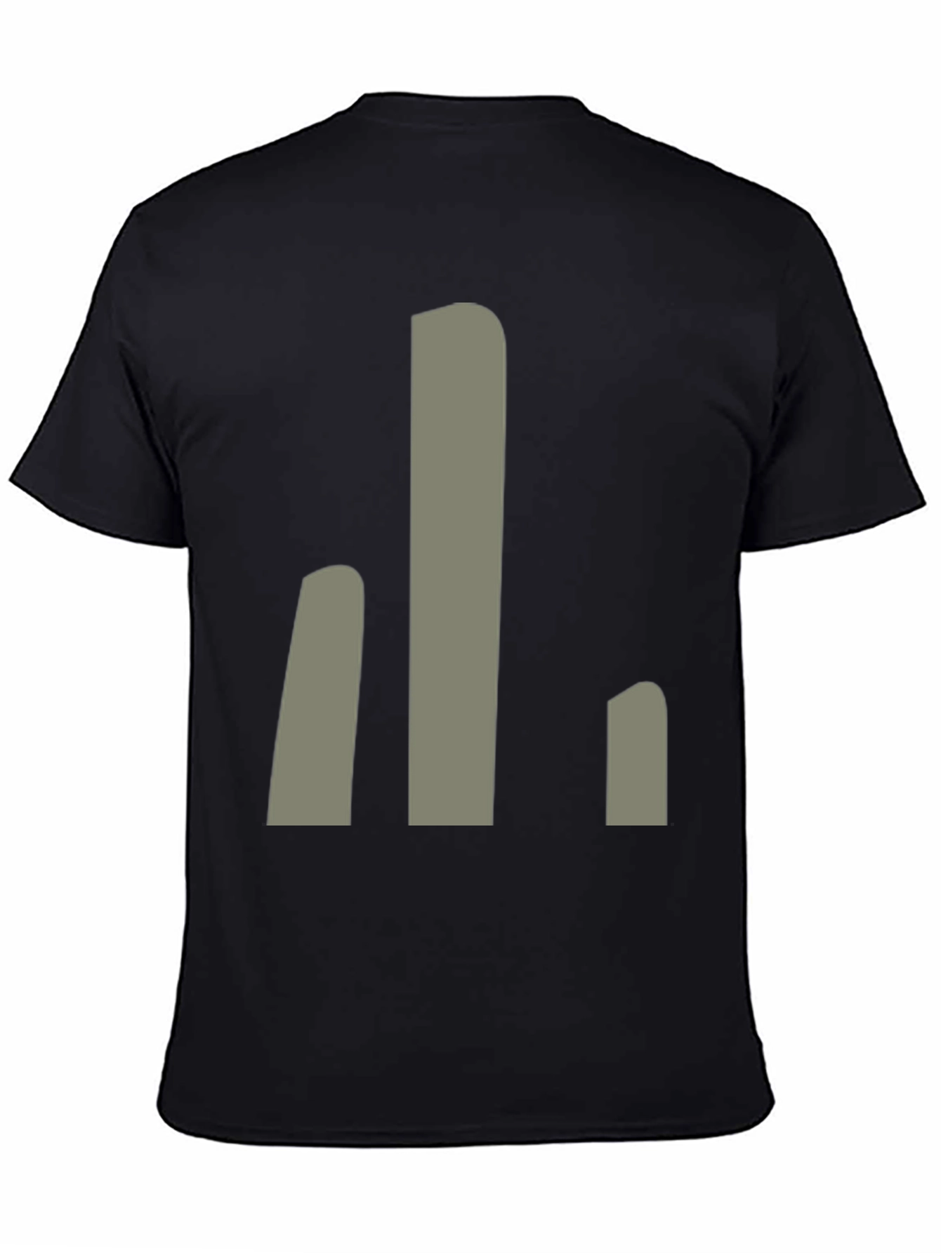 Modern Minimalist Graphic Print T-Shirt