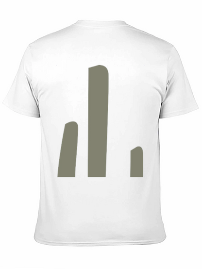 Modern Minimalist Graphic Print T-Shirt