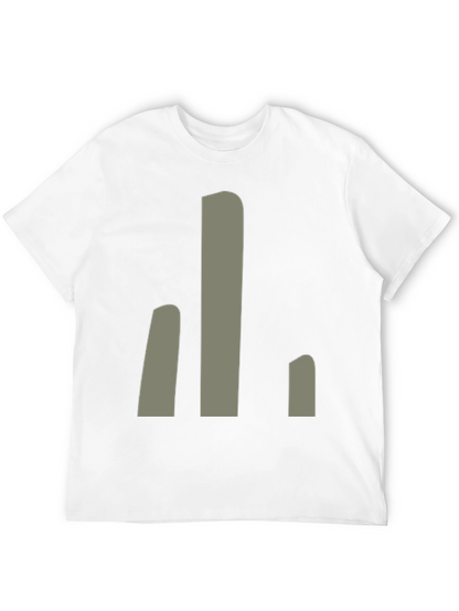 Modern Minimalist Graphic Print T-Shirt