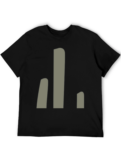 Modern Minimalist Graphic Print T-Shirt