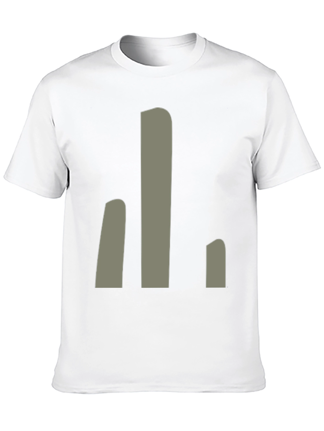 Modern Minimalist Graphic Print T-Shirt