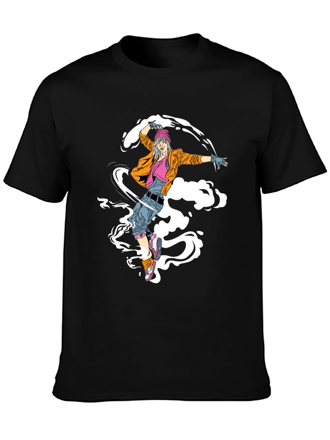 Cool Graphic Tee - Dance Design