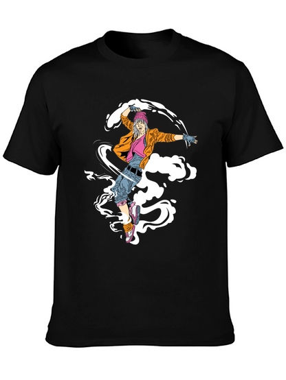 Cool Graphic Tee - Dance Design