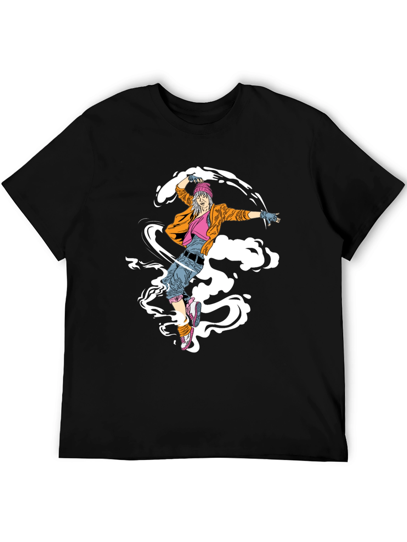 Cool Graphic Tee - Dance Design