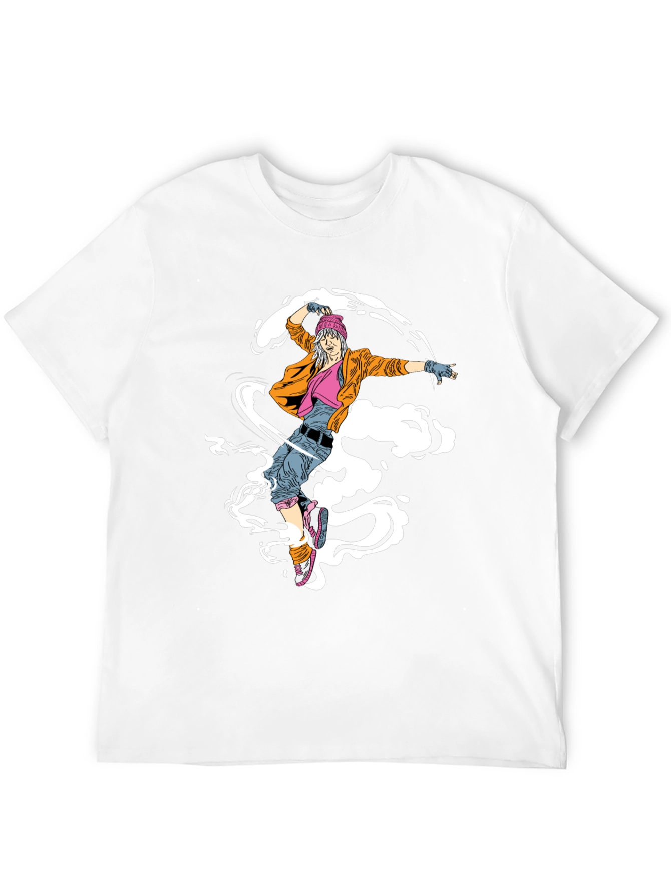 Cool Graphic Tee - Dance Design