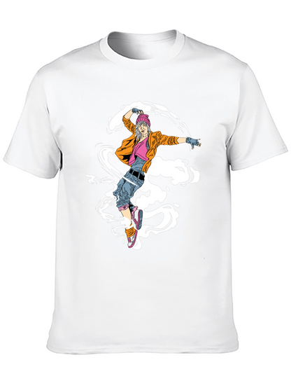 Cool Graphic Tee - Dance Design