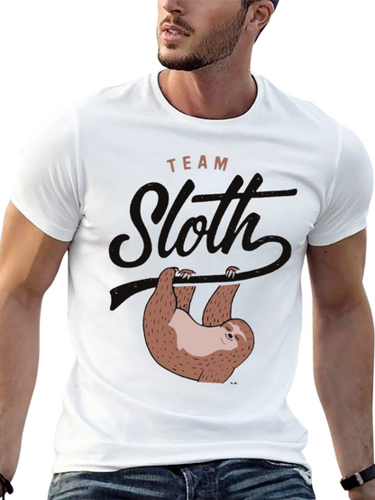 Team Sloth Graphic Tee - Lazy Days Apparel