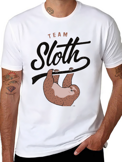Team Sloth Graphic Tee - Lazy Days Apparel