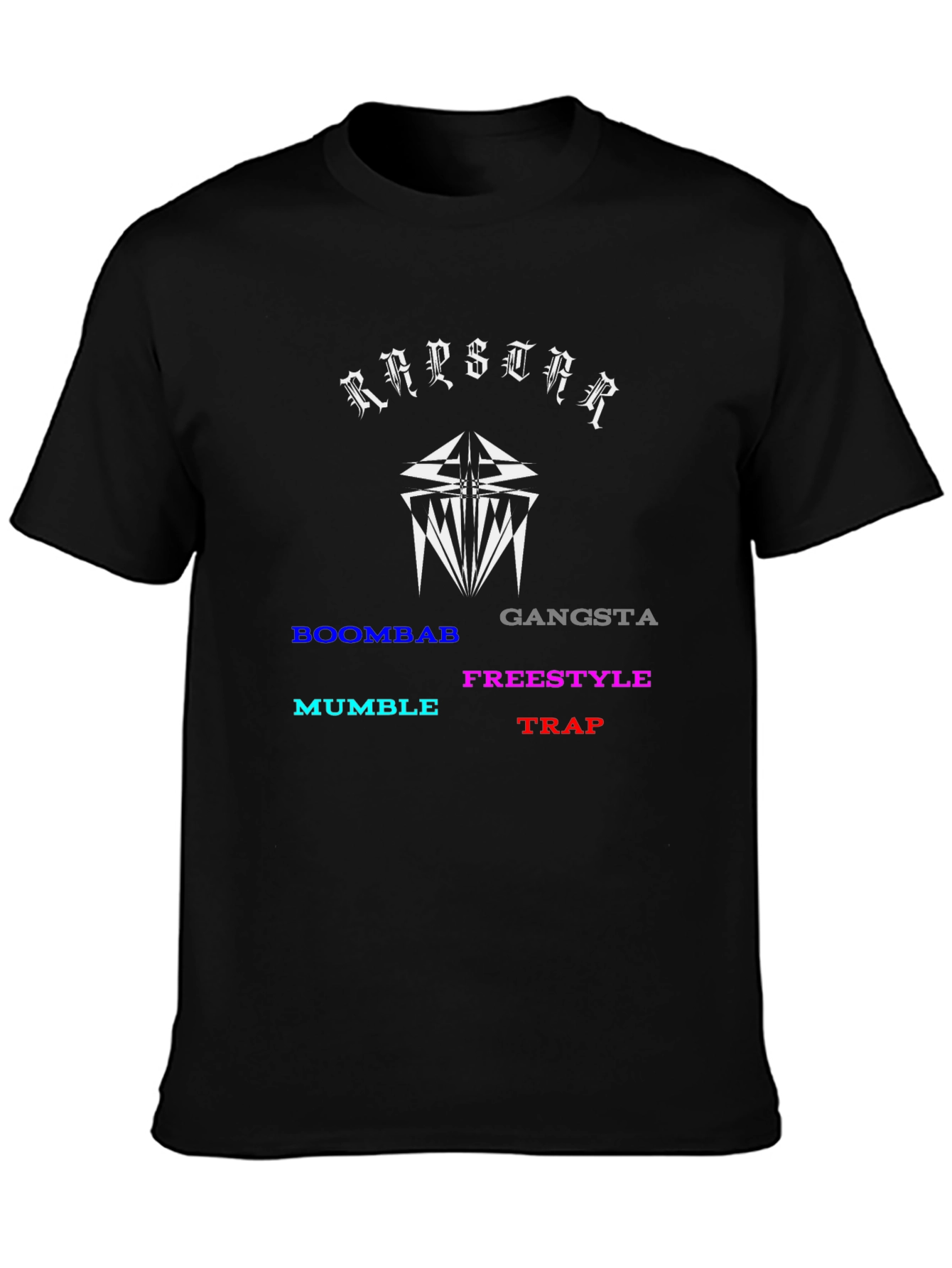 Rapstar T-Shirt Music Style Tee