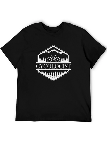 Cyclologist T-Shirt - Mountain Biking Enthusiast Tee
