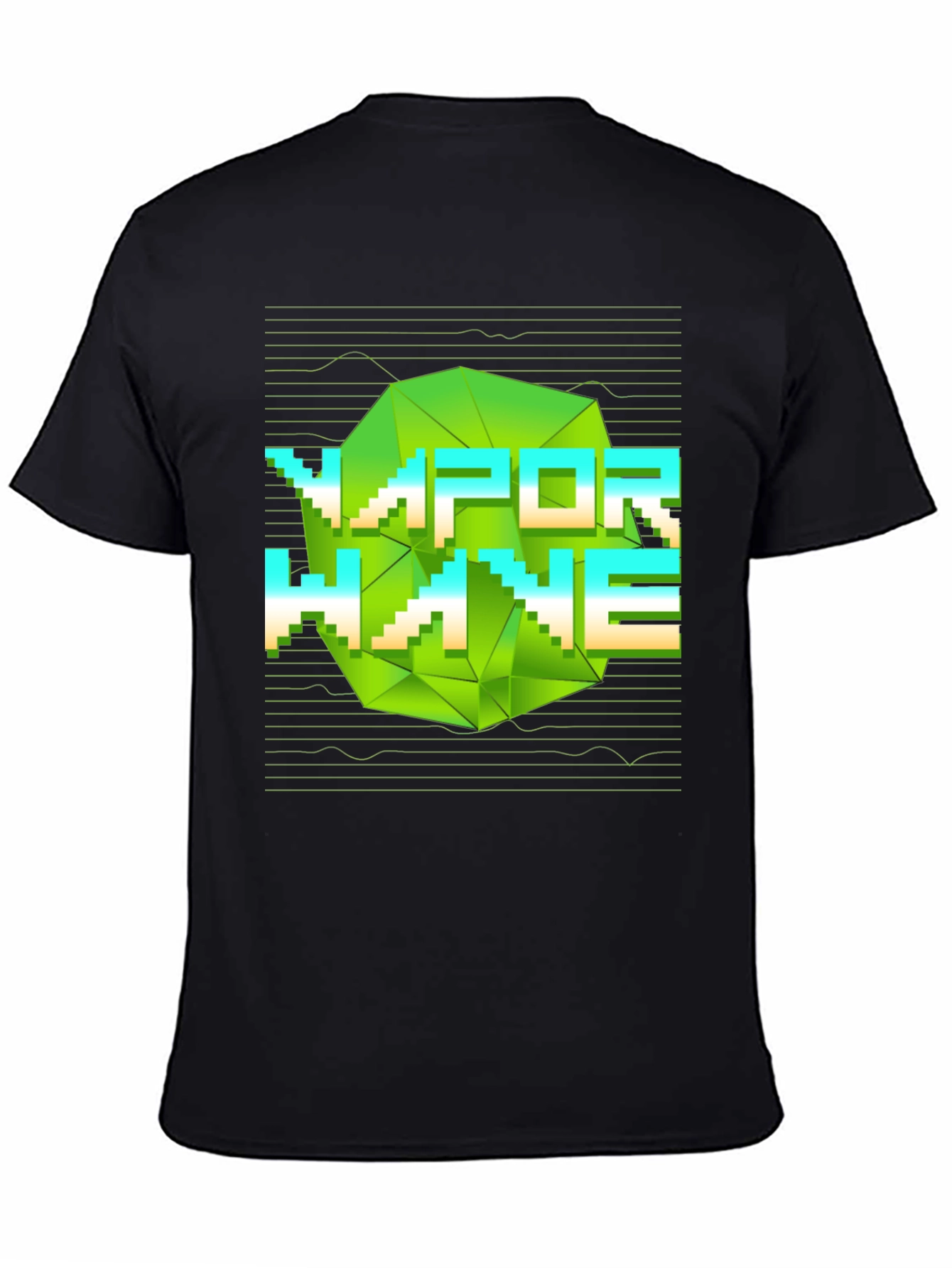 Vaporwave Graphic Print Tee - Modern Aesthetic
