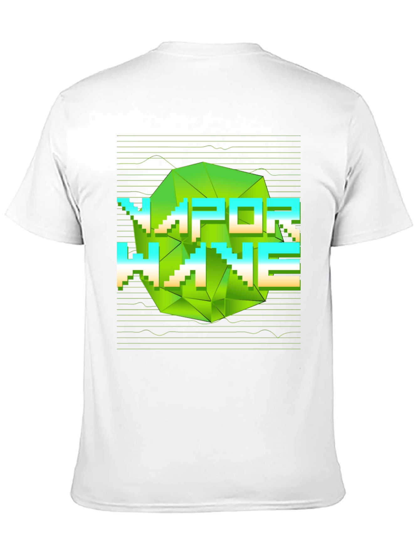 Vaporwave Graphic Print Tee - Modern Aesthetic