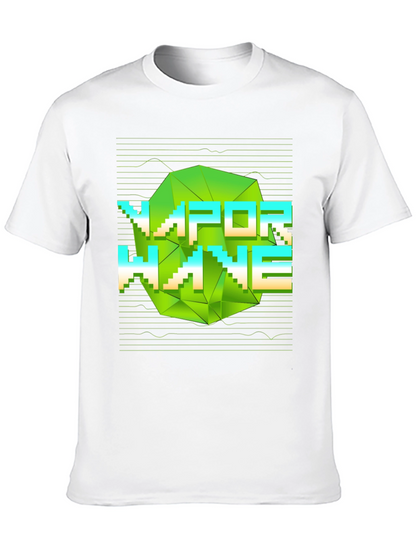 Vaporwave Graphic Print Tee - Modern Aesthetic