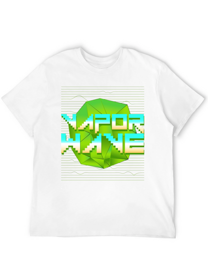 Vaporwave Graphic Print Tee - Modern Aesthetic