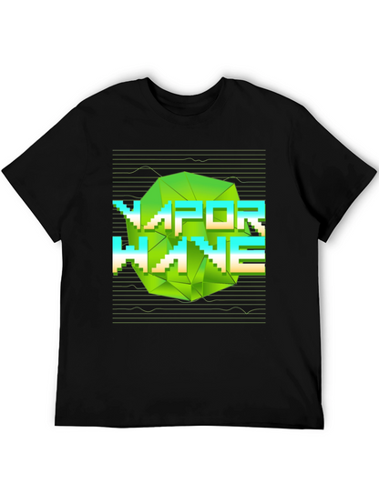 Vaporwave Graphic Print Tee - Modern Aesthetic