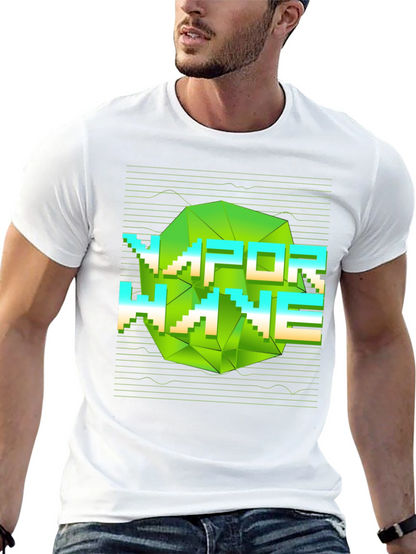 Vaporwave Graphic Print Tee - Modern Aesthetic