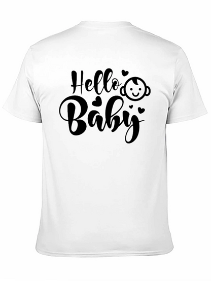 Hello Baby Graphic T-Shirt - Soft Cotton Tee