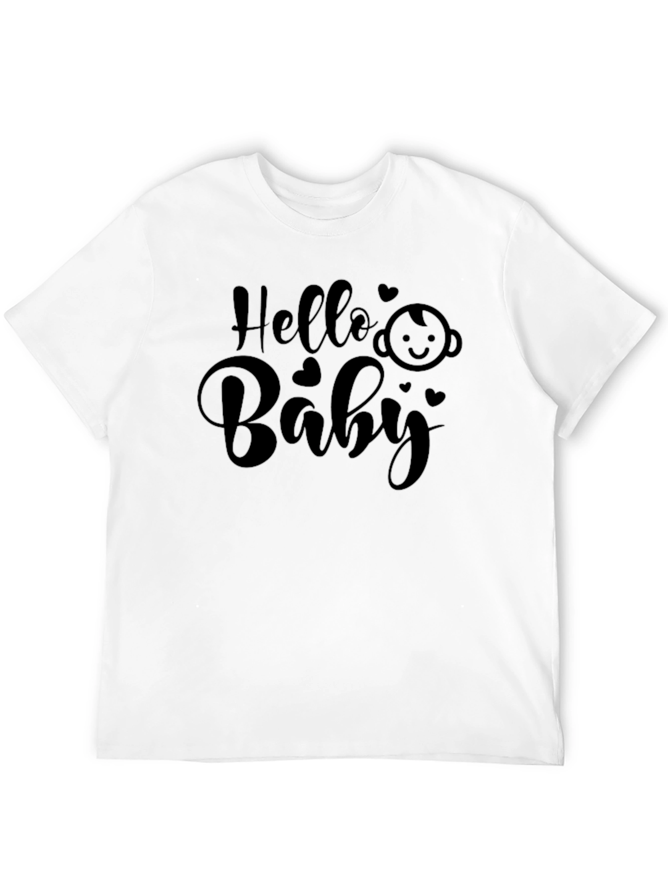Hello Baby Graphic T-Shirt - Soft Cotton Tee