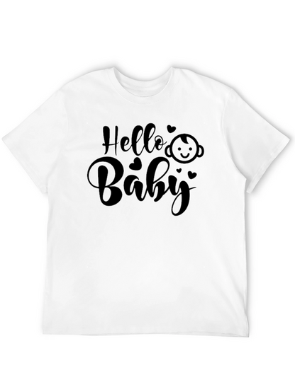 Hello Baby Graphic T-Shirt - Soft Cotton Tee