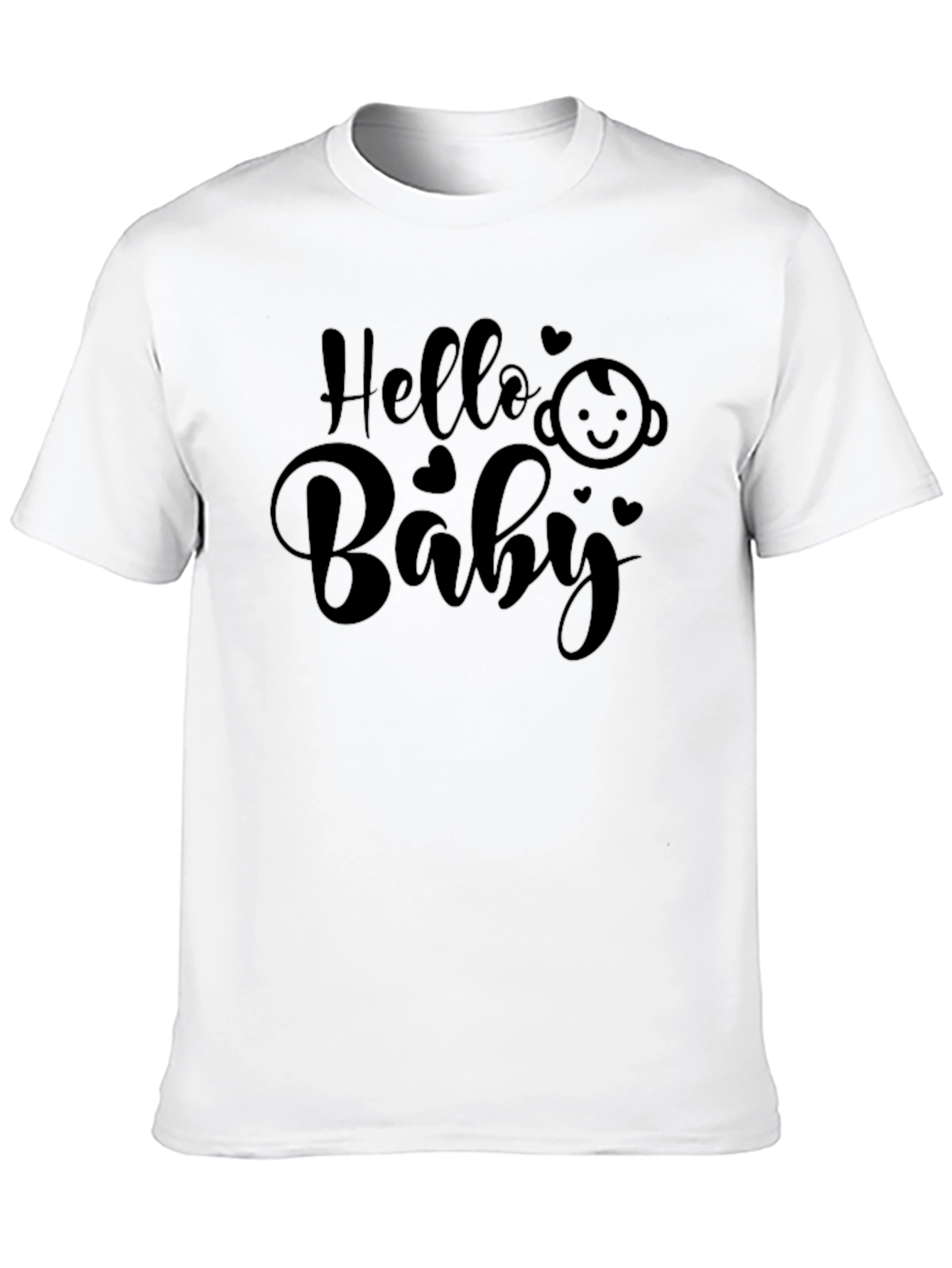 Hello Baby Graphic T-Shirt - Soft Cotton Tee