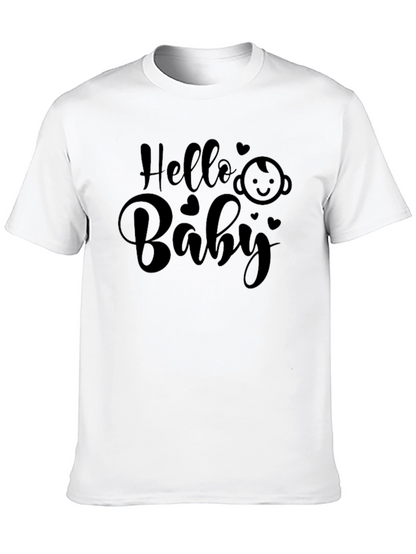 Hello Baby Graphic T-Shirt - Soft Cotton Tee