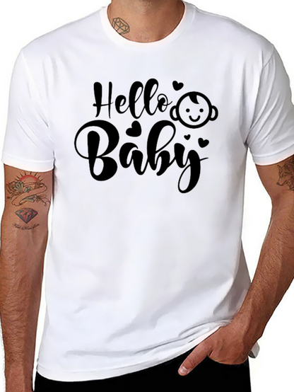 Hello Baby Graphic T-Shirt - Soft Cotton Tee