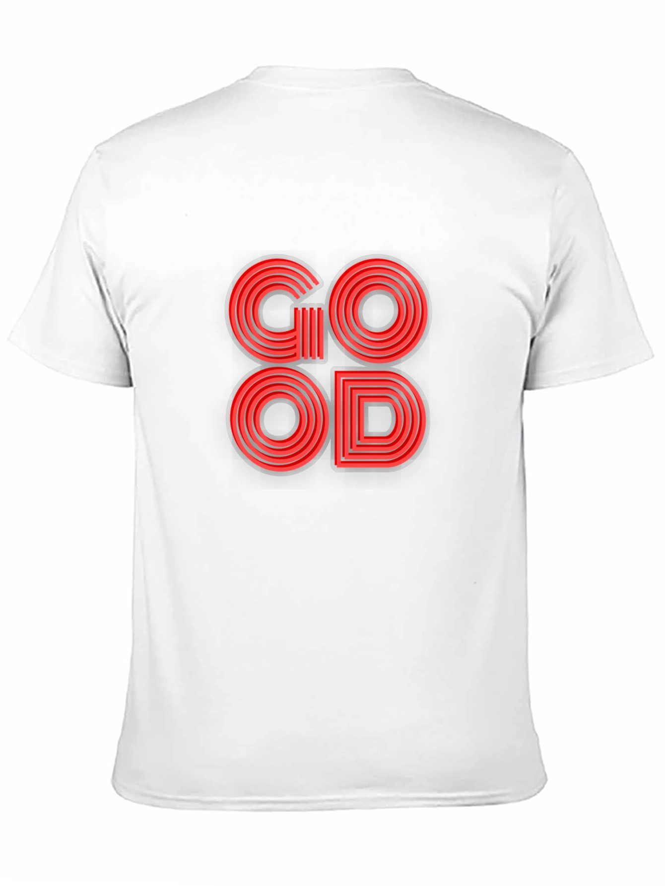 Stylish GOOD Graphic Print T-Shirt - Trendy & Cool