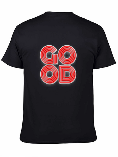 Stylish GOOD Graphic Print T-Shirt - Trendy & Cool