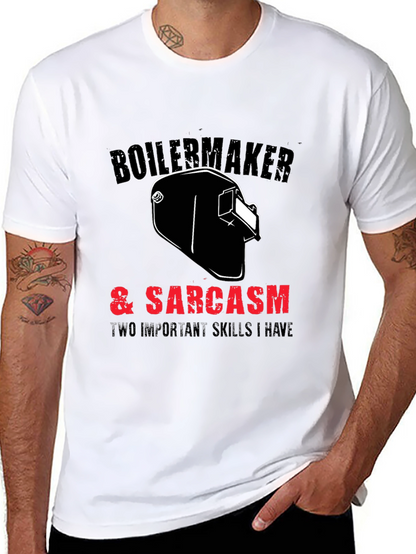 Boilermaker & Sarcasm Graphic T-Shirt