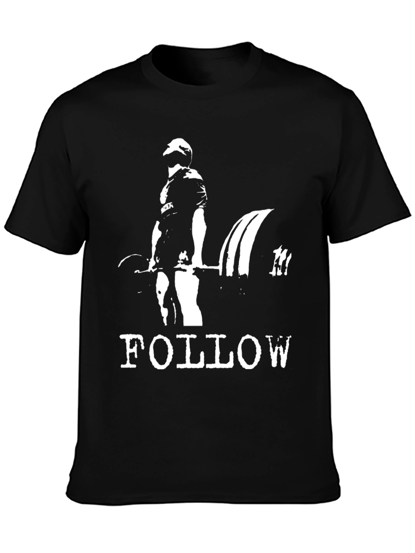 Follow Weightlifting T-Shirt - Black