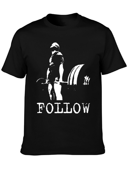 Follow Weightlifting T-Shirt - Black