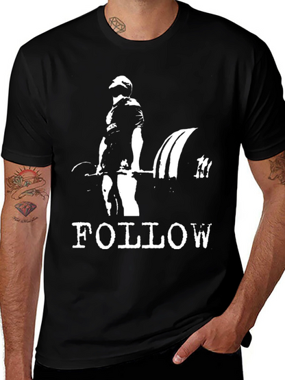 Follow Weightlifting T-Shirt - Black