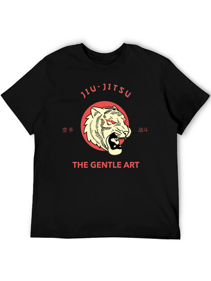 Jiu-Jitsu Tiger Graphic T-Shirt - The Gentle Art