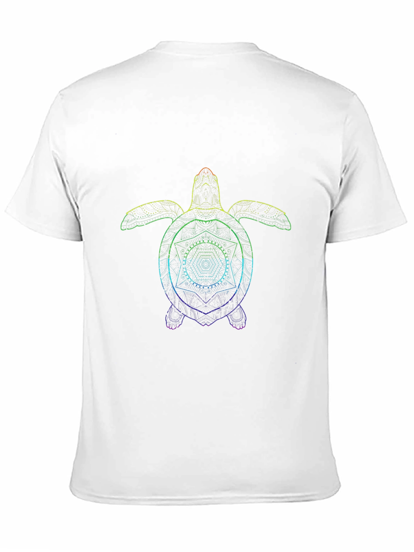 Rainbow Turtle Graphic T-Shirt