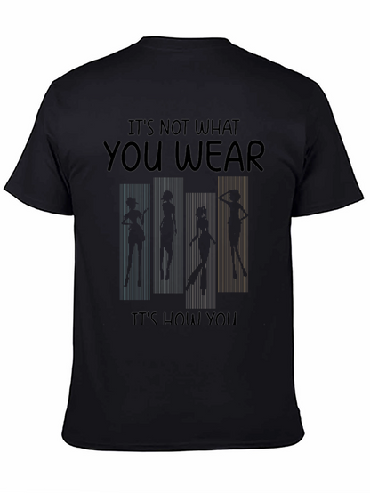 Dance Silhouette Graphic T-Shirt - Fashionable Tee