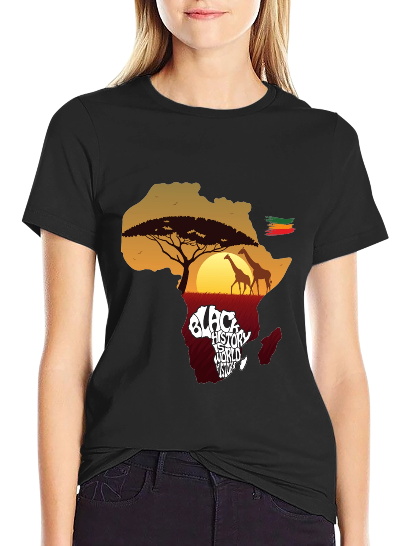 Black History is World History T-Shirt