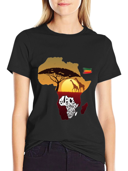 Black History is World History T-Shirt