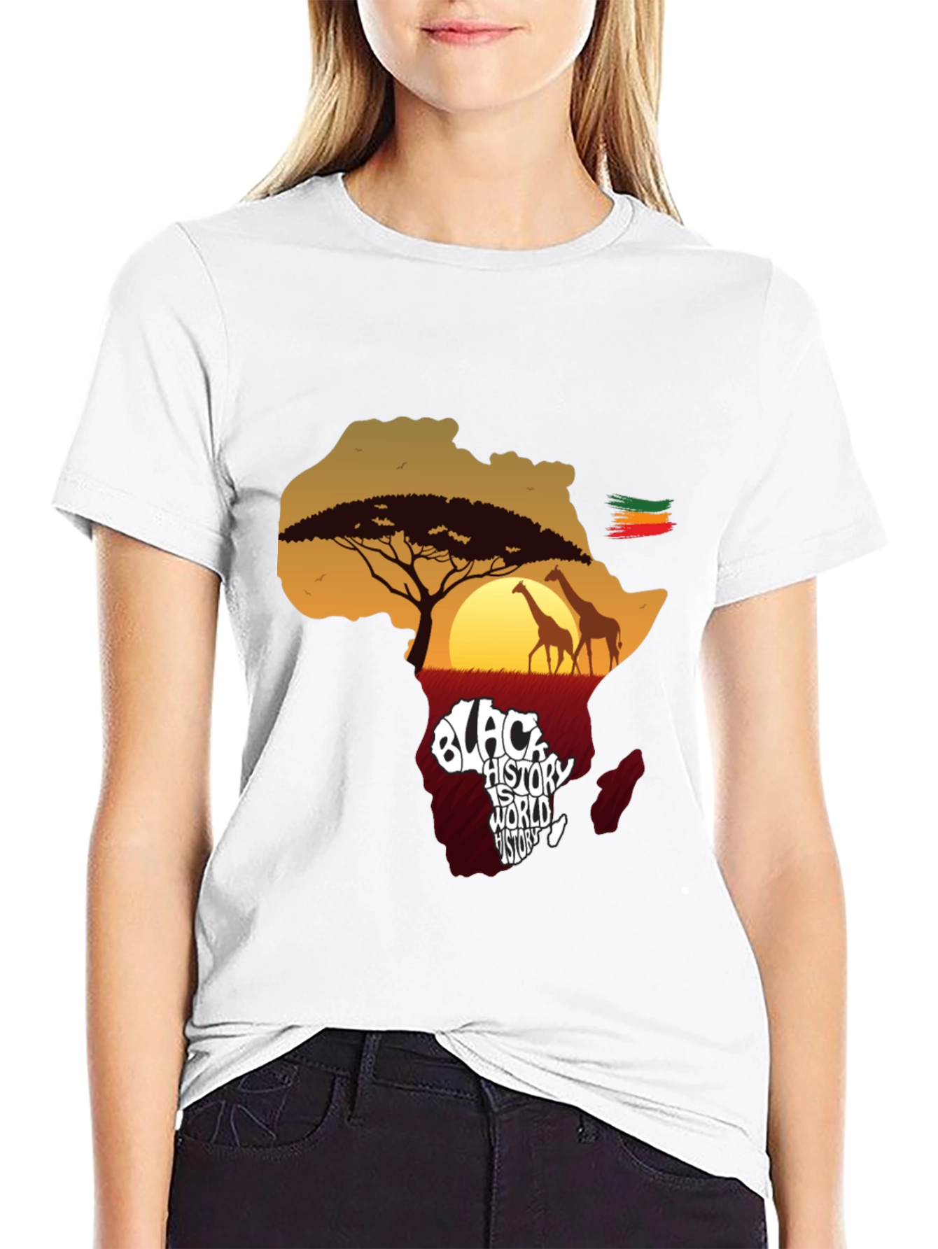 Black History is World History T-Shirt