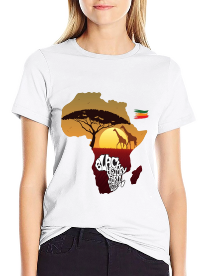 Black History is World History T-Shirt