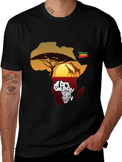Black History is World History T-Shirt