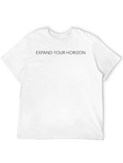 Expand Your Horizon Classic Black Tee
