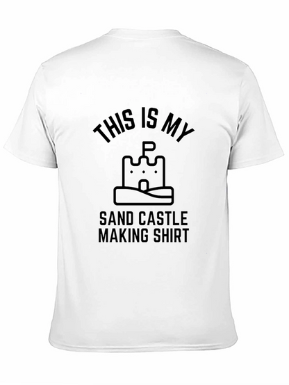 Sand Castle Making Shirt - Novelty Tee
