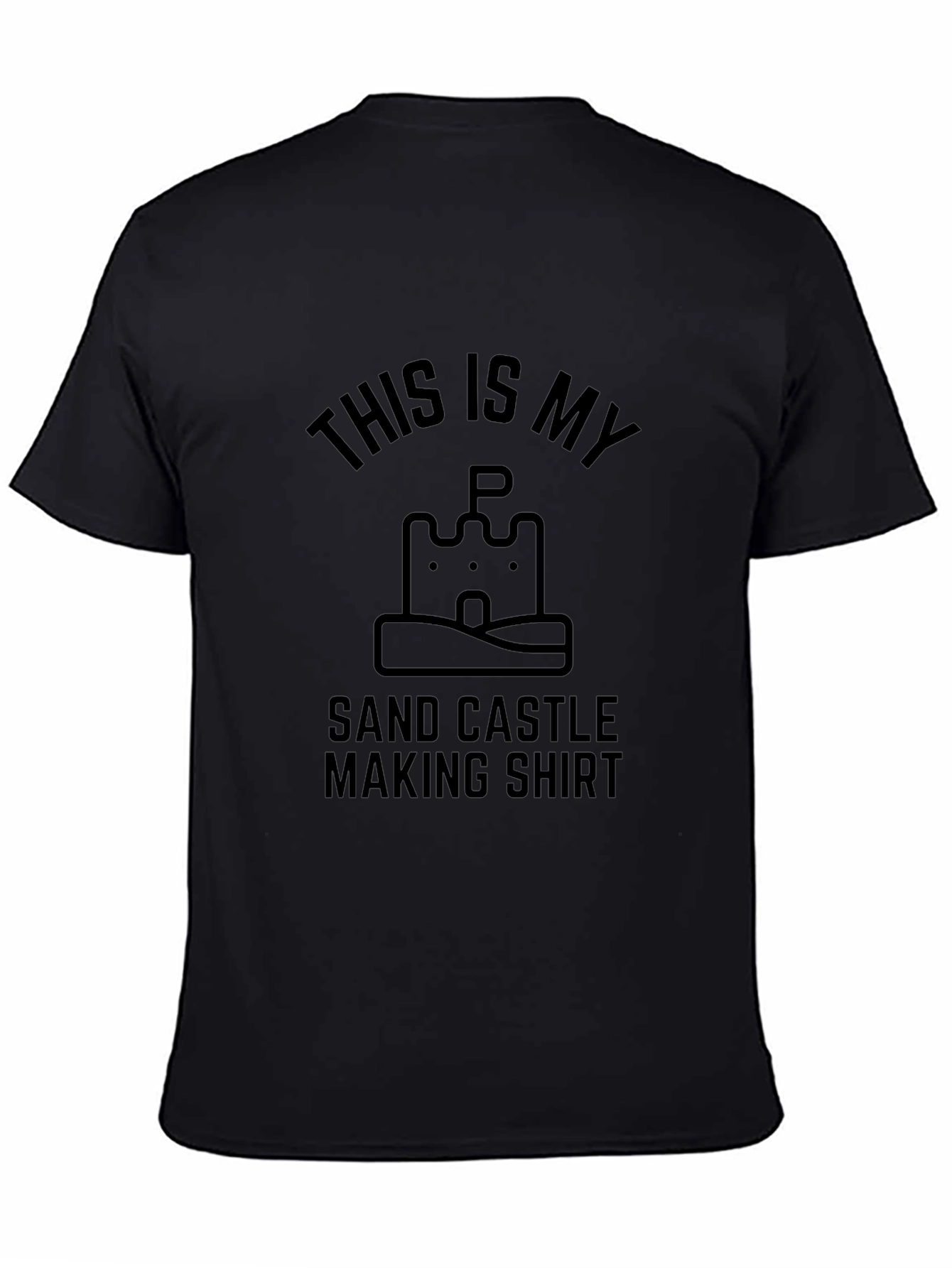 Sand Castle Making Shirt - Novelty Tee