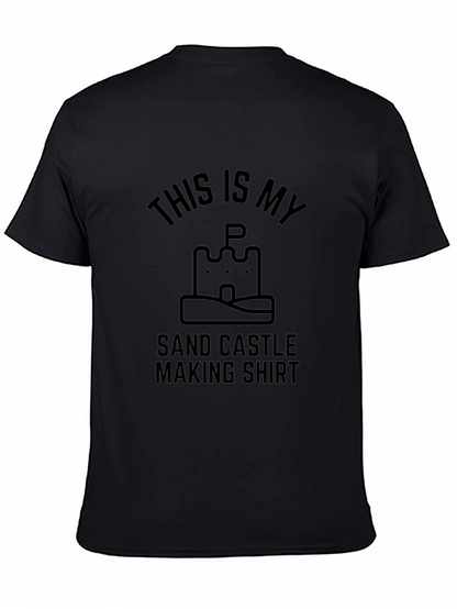 Sand Castle Making Shirt - Novelty Tee