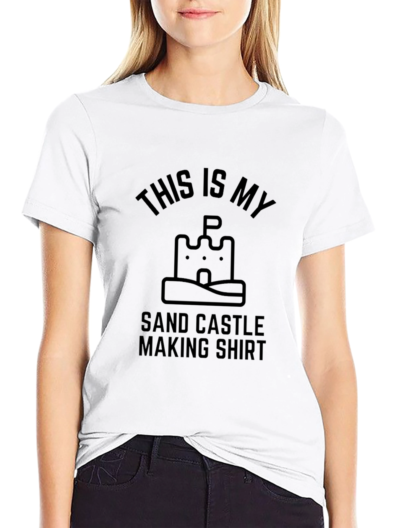 Sand Castle Making Shirt - Novelty Tee