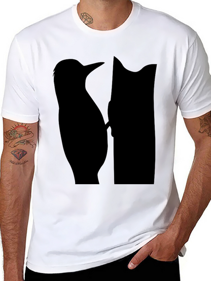 Black Woodpecker Graphic Tee