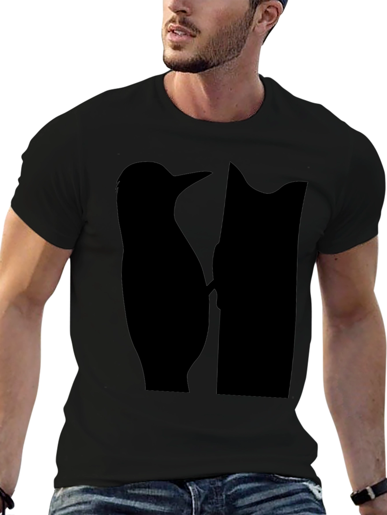 Black Woodpecker Graphic Tee