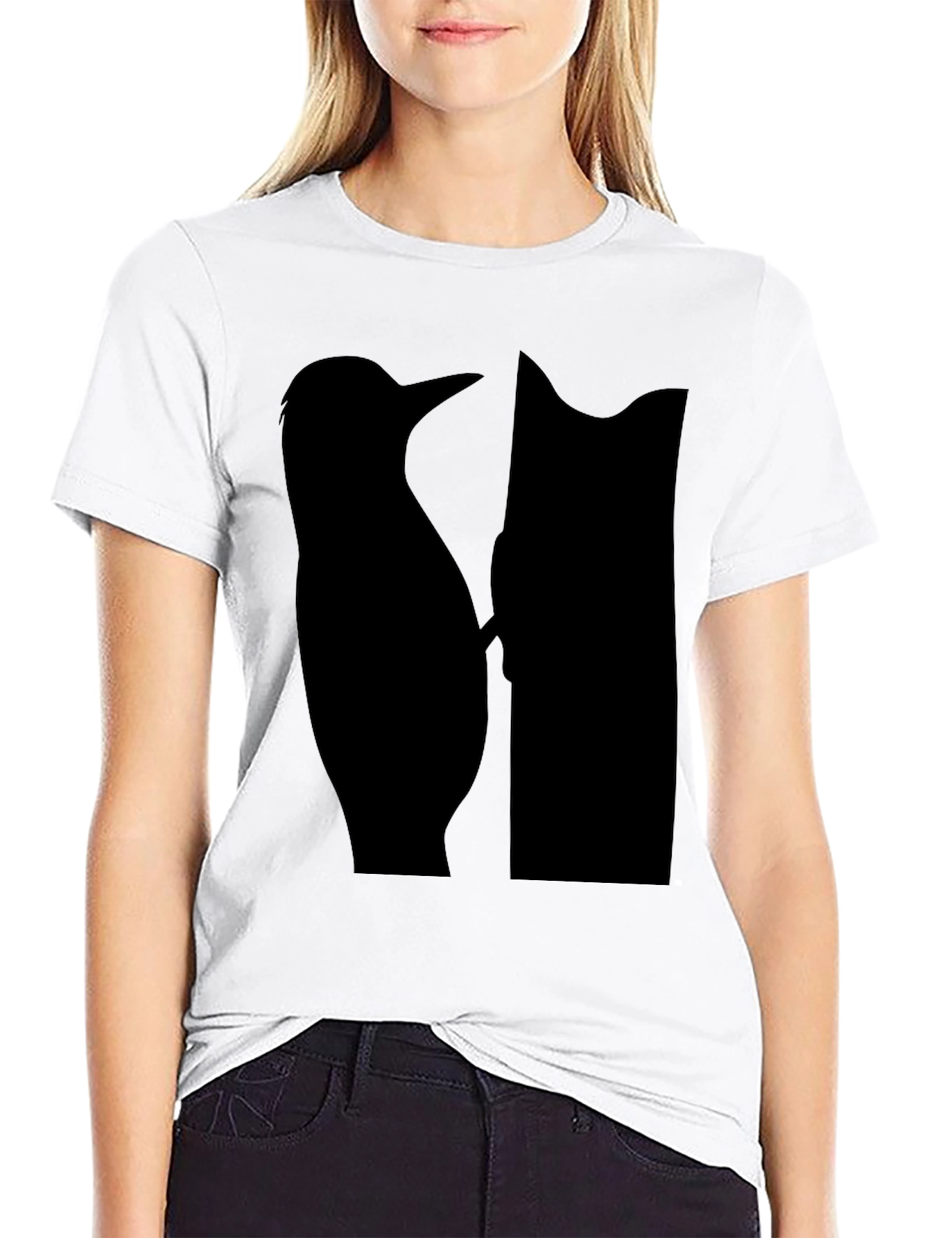Black Woodpecker Graphic Tee