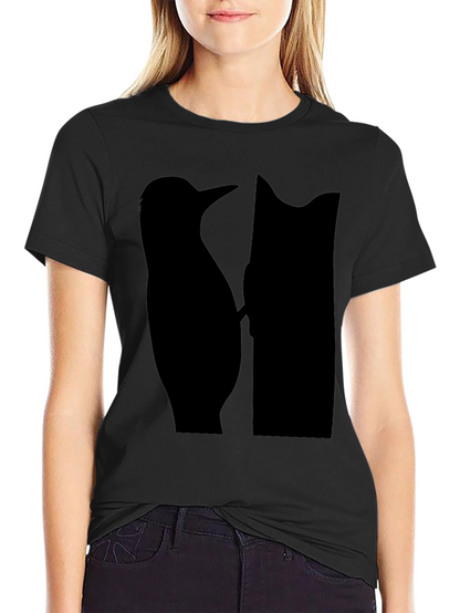 Black Woodpecker Graphic Tee