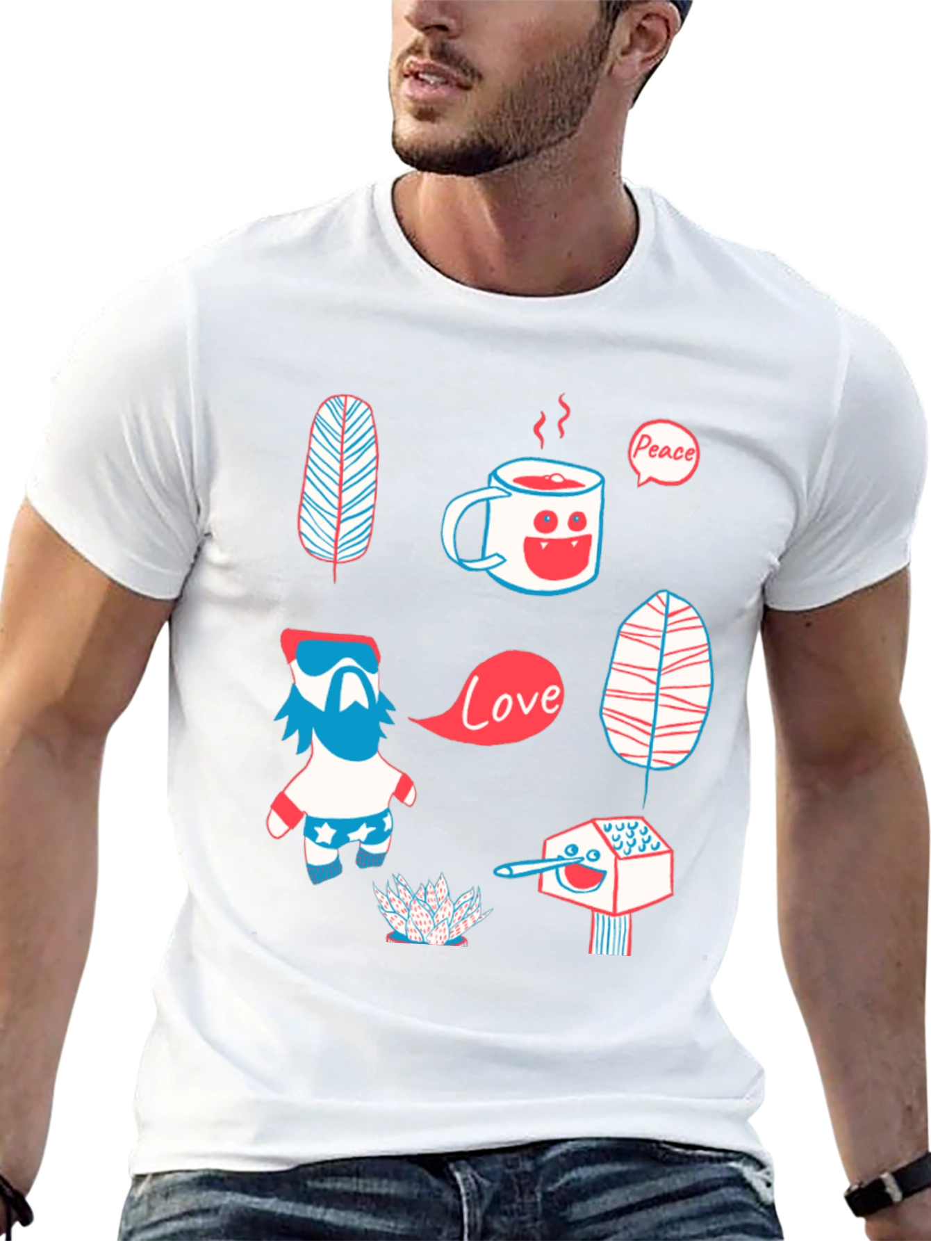 Peace & Love Graphic Tee